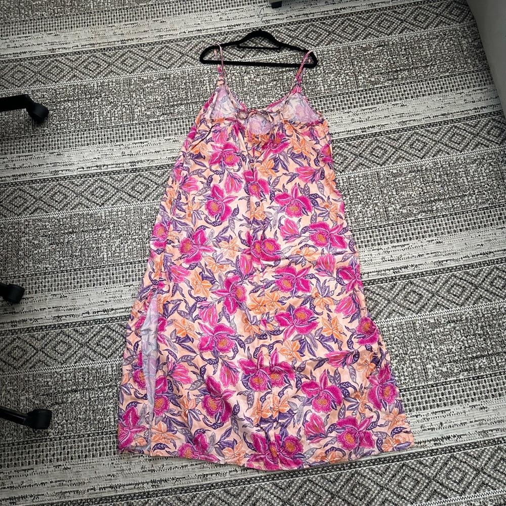 Tie-Back Maxi Slip Dress XL - Picture 7 of 9